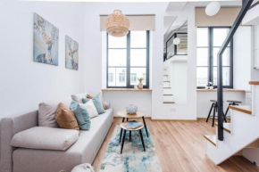 Warm and light Loft near Vilnius centre
